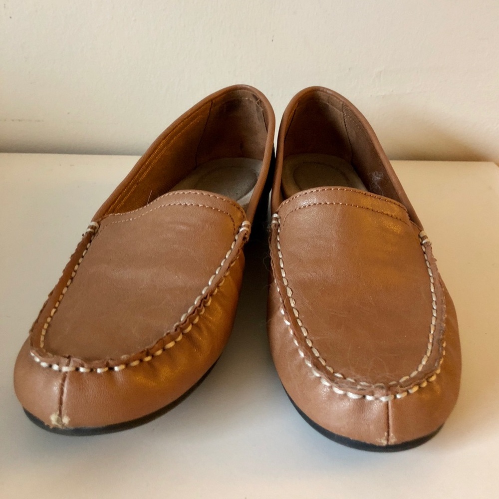 Slip on Tan Loafer